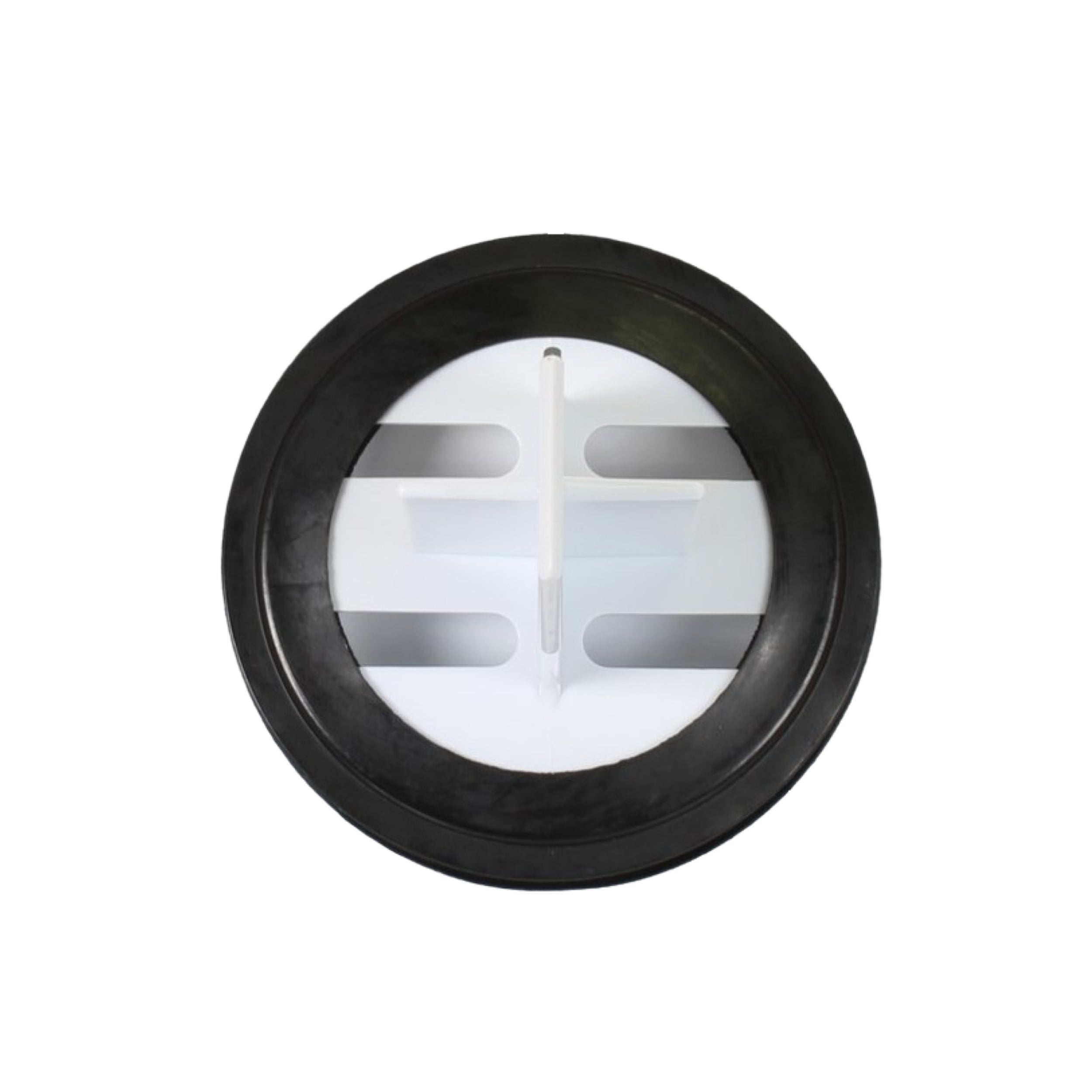 Disposal tool bottom view on a white background