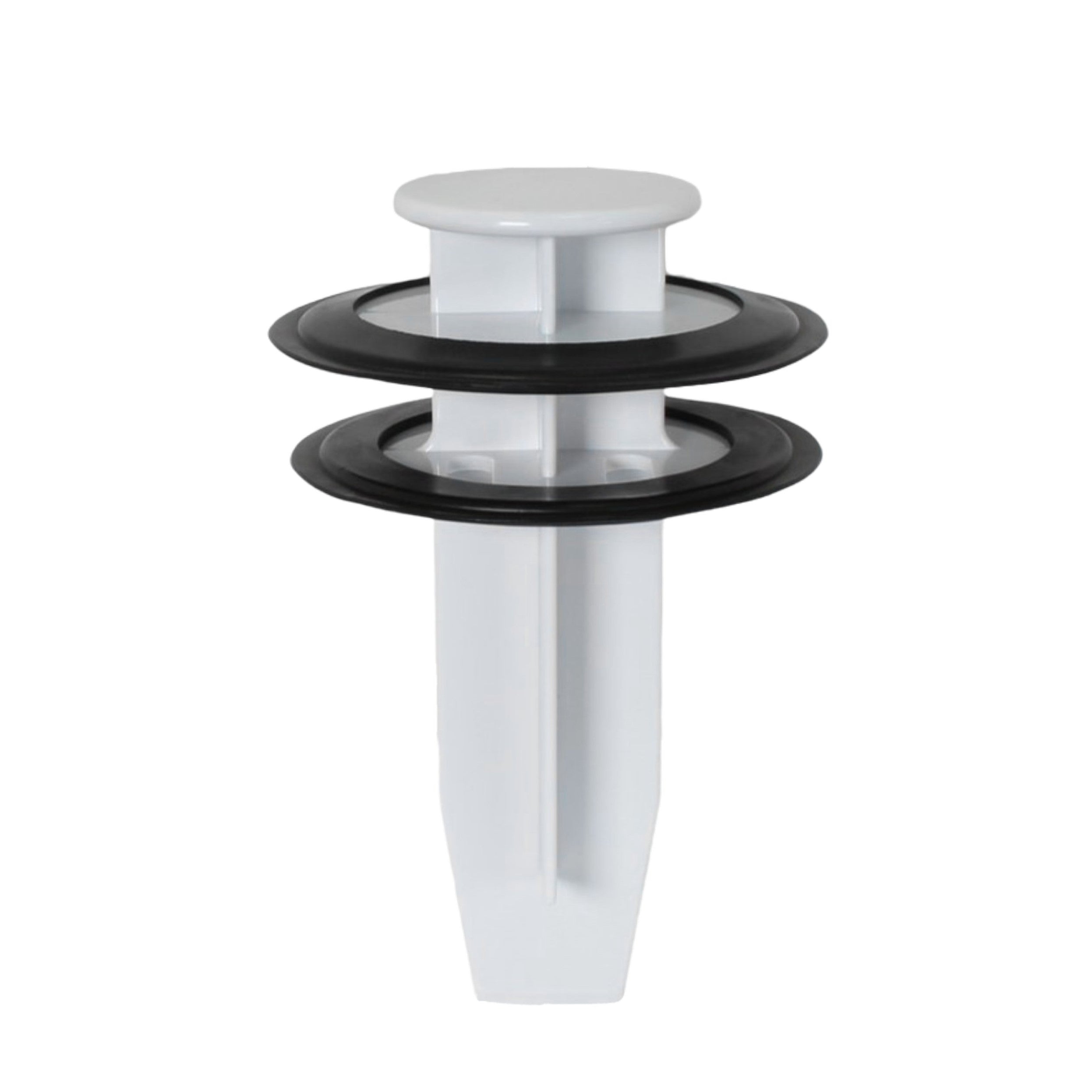 Disposal tool front view on a white background