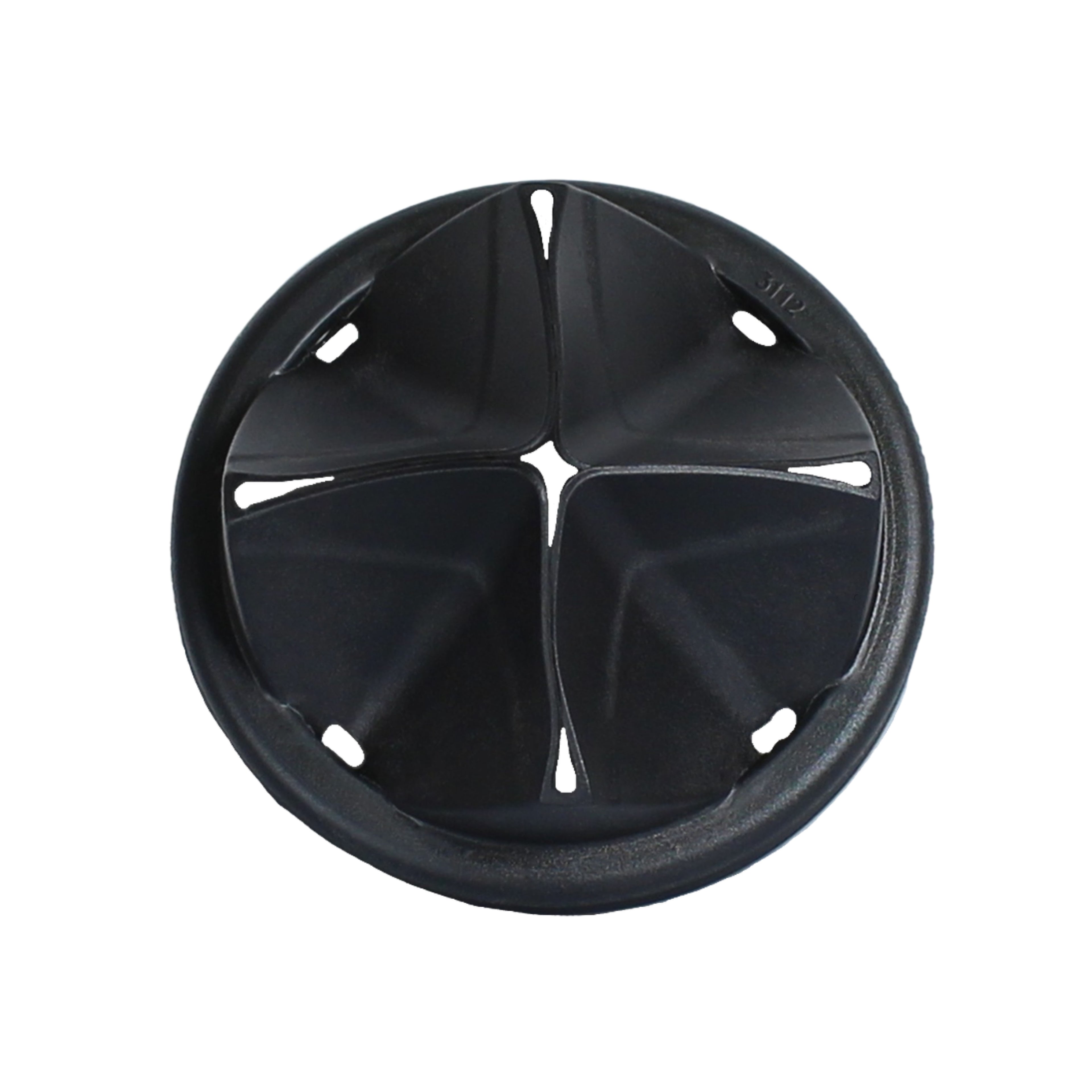 Splash guard bottom view