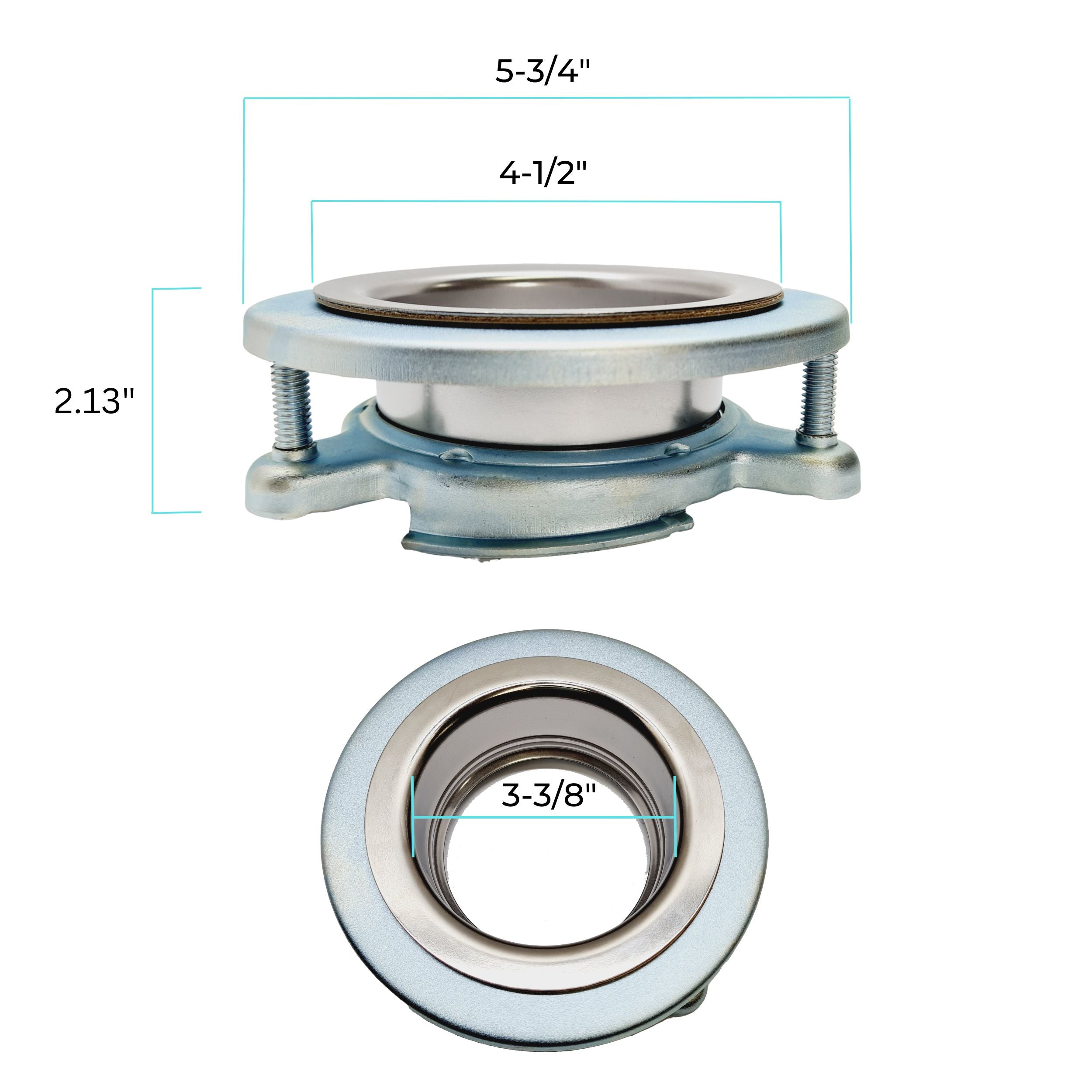Disposal 3-bolt mount dimensions